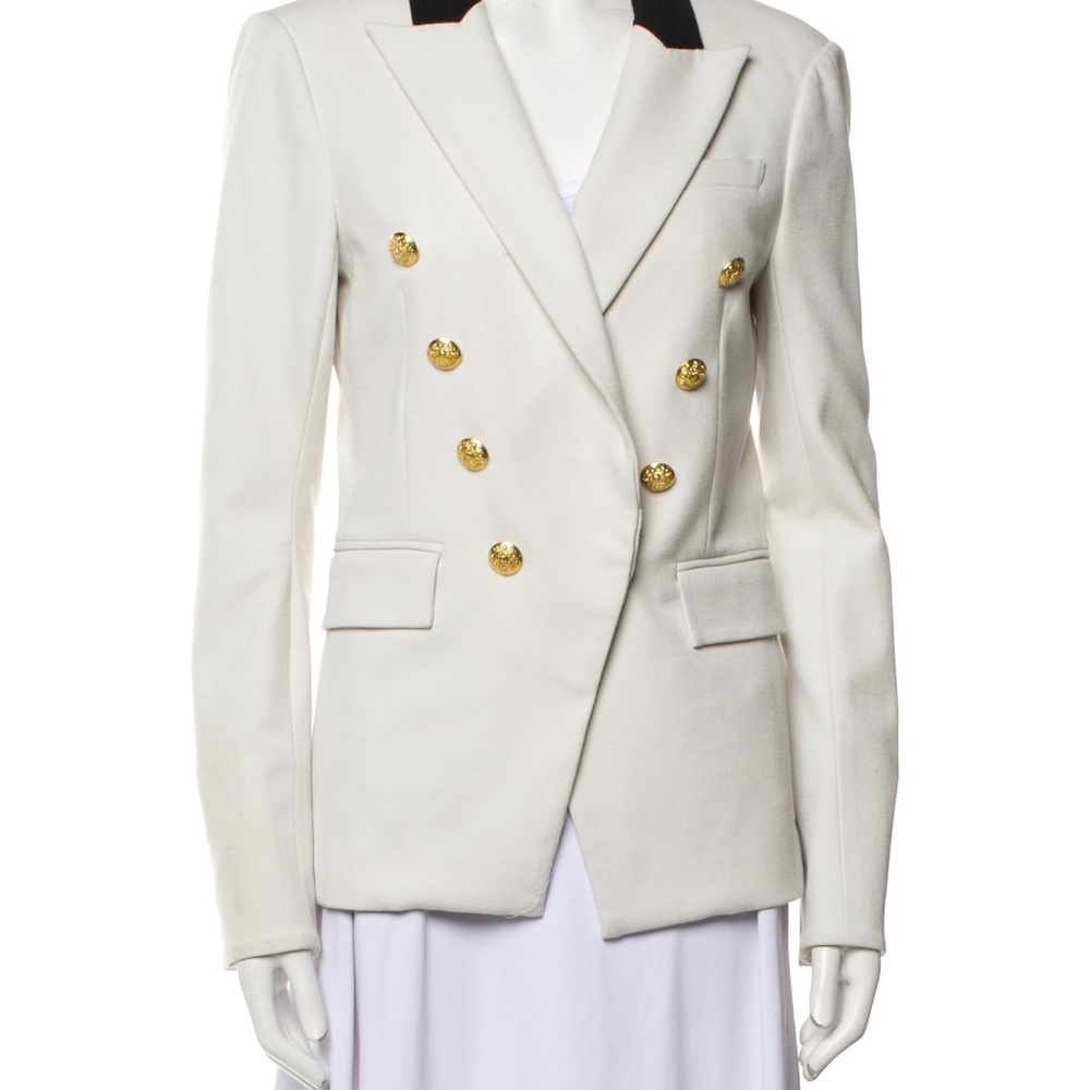 Veronica Beard Staple Blazer  White